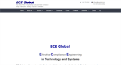 Desktop Screenshot of eceglobal.com